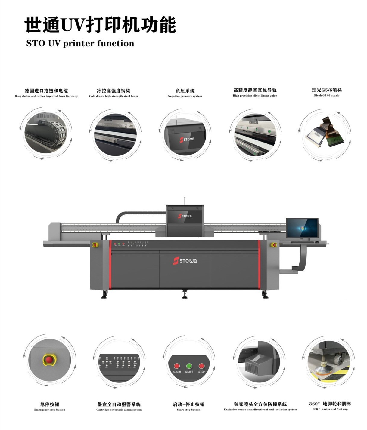 世通UV打印機應用領域有哪些？