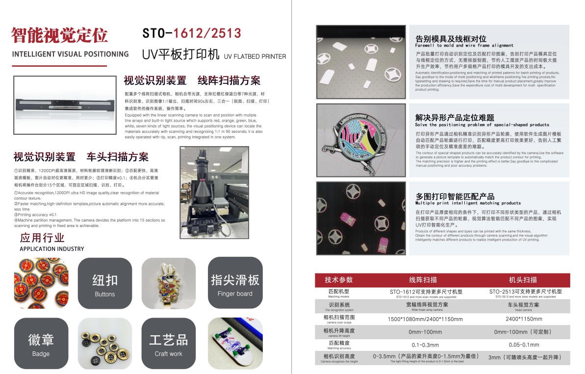 視覺定位UV打印機(jī)原理與優(yōu)勢詳解：告別定位煩惱